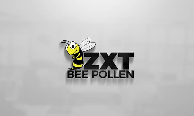 ZXT Bee Pollen Logo Design
